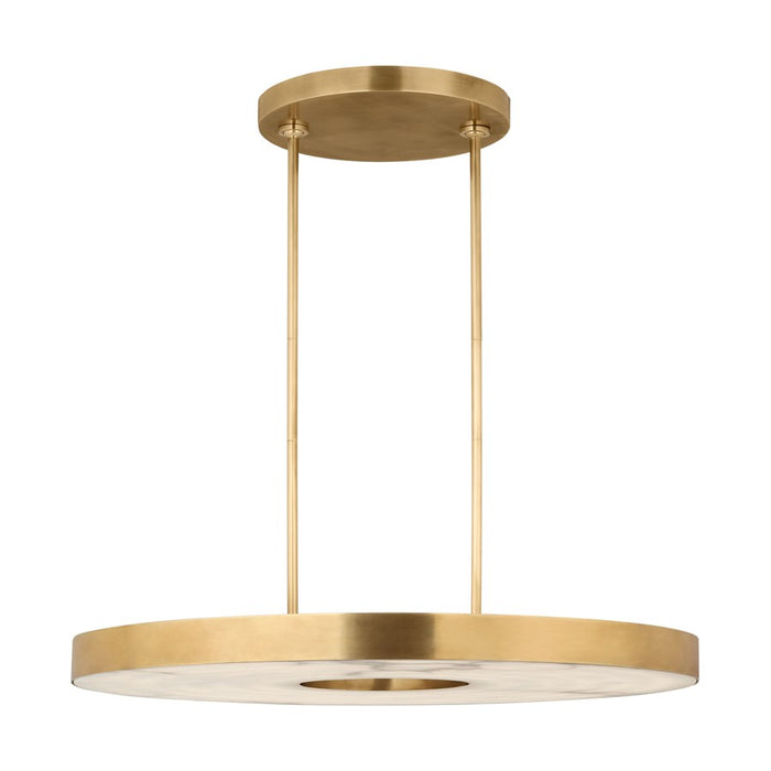 Visual Comfort Modern Wyllis 1 Light 36" Chandelier, Brass - KWCH70027HABALB