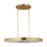 Visual Comfort Modern Wyllis 1 Light 36" Chandelier, Brass