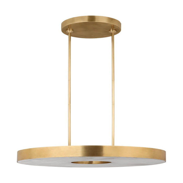 Visual Comfort Modern Wyllis 1 Light 36" Chandelier, Brass