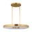 Visual Comfort Modern Wyllis 1 Light 36" Chandelier, Brass