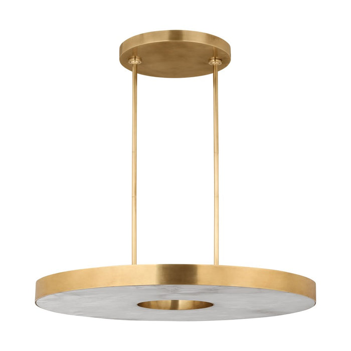 Visual Comfort Modern Wyllis 1 Light 36" Chandelier, Brass