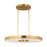 Visual Comfort Modern Wyllis 1 Light 36" Chandelier, Brass