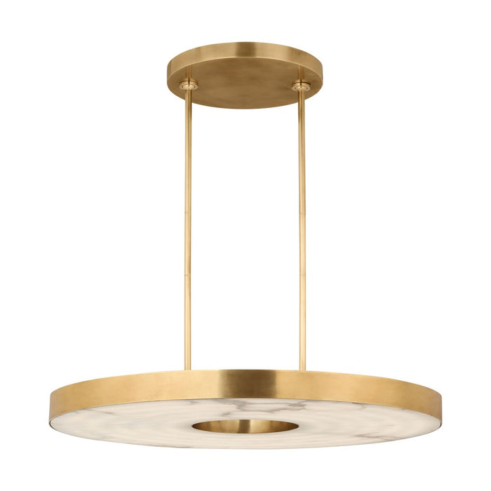 Visual Comfort Modern Wyllis 1 Light 36" Chandelier, Brass