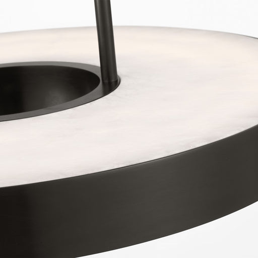 Visual Comfort Modern Wyllis 1 Light 24" Chandelier, Bronze