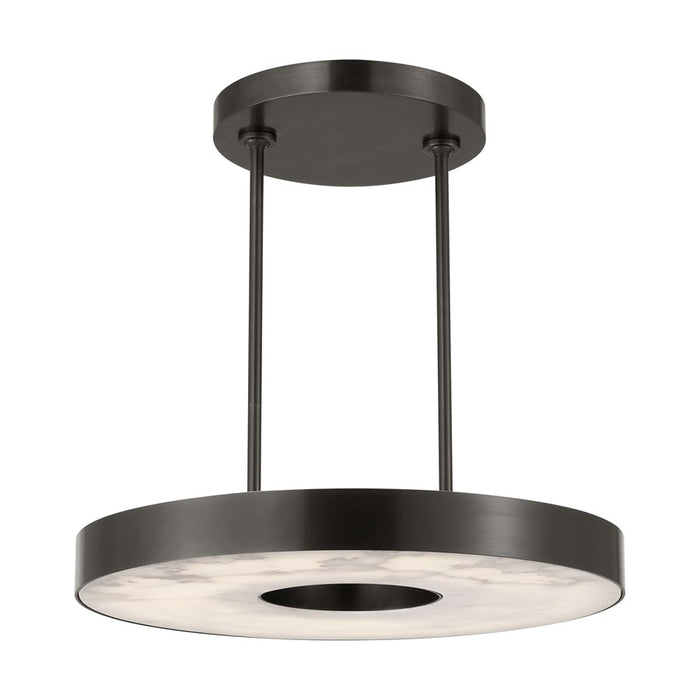 Visual Comfort Modern Wyllis 1 Light 24" Chandelier, Bronze