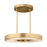 Visual Comfort Modern Wyllis 1 Light 24" Chandelier, Brass