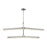 Visual Comfort Modern Linea 6 Light 56" Chandelier, NK - KWCH70427ANALB