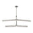 Visual Comfort Modern Linea 6 Light 56" Chandelier, NK