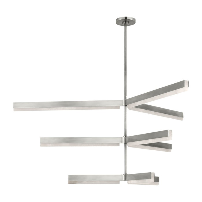 Visual Comfort Modern Linea 9 Light 56" Chandelier, NK