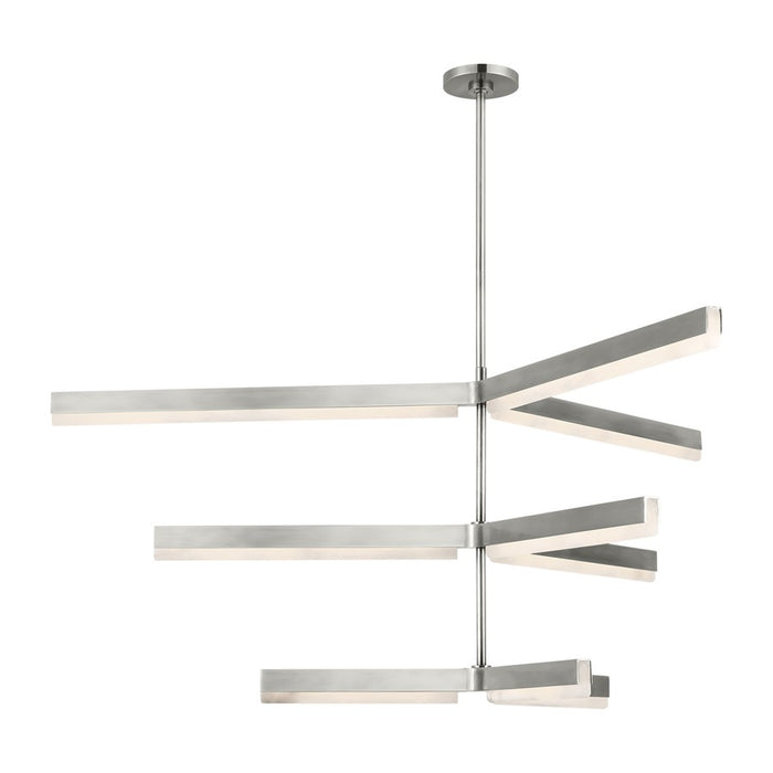 Visual Comfort Modern Linea 9 Light 56" Chandelier, NK