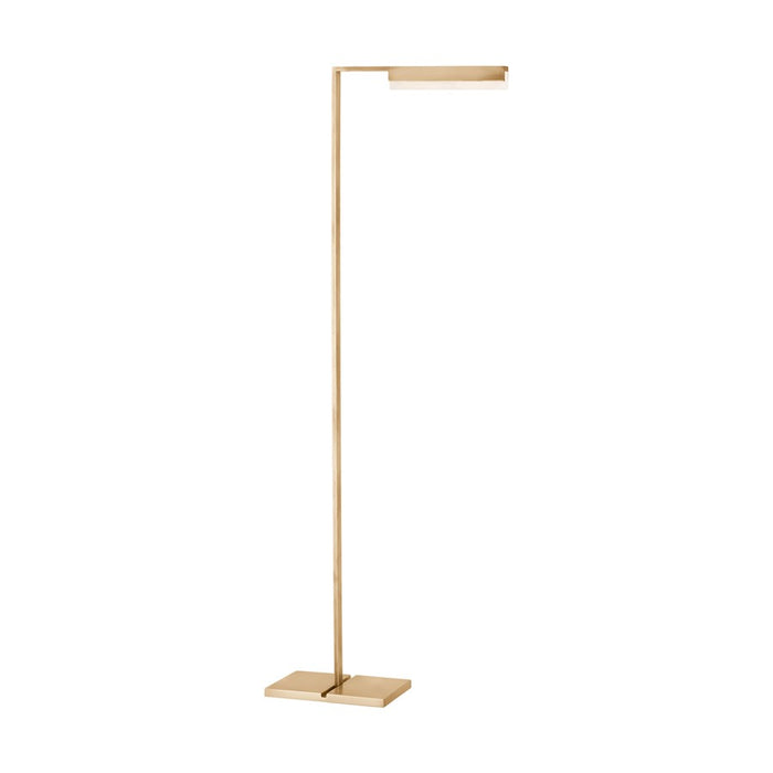 Visual Comfort Modern Linea 1 Light 16.1" Floor Lamp, Brass