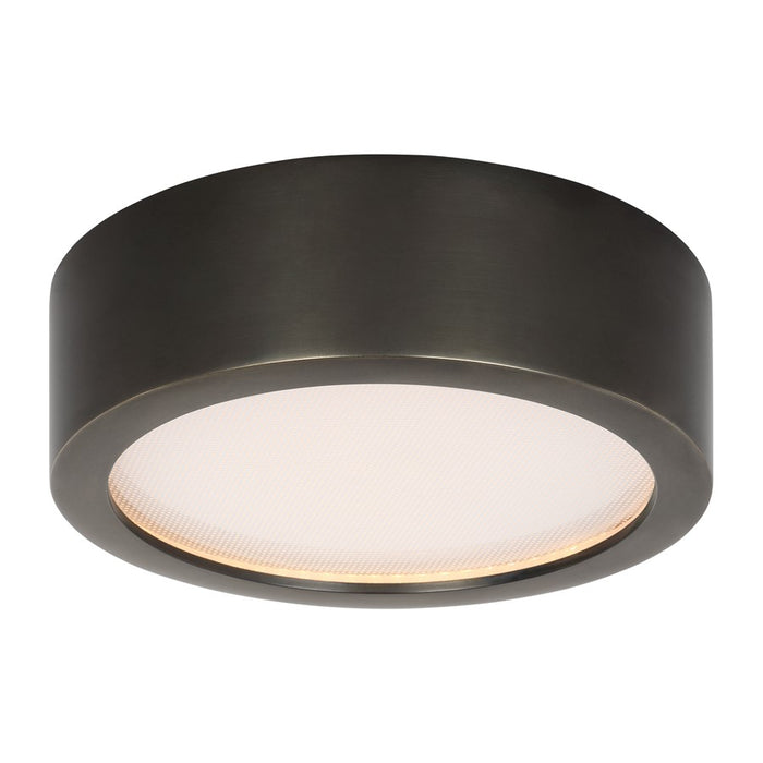 Visual Comfort Modern Cerne 1 Light 5" Mini Flush Mount, DBZ