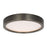 Visual Comfort Modern Cerne 1 Light 13" Flush Mount, Dark Bronze