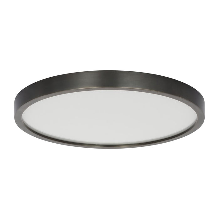 Visual Comfort Modern Cerne 1 Light 22" Flush Mount/277V, DBZ