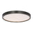 Visual Comfort Modern Cerne 1 Light 22" Flush Mount/277V, DBZ