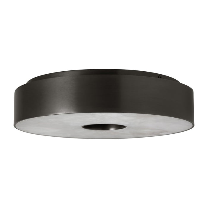 Visual Comfort Modern Wyllis 1 Light 12" Flush Mount, Bronze