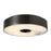 Visual Comfort Modern Wyllis 1 Light 12" Flush Mount, Bronze
