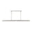 Visual Comfort Modern Linea 1 Light 60" Chandelier, NK