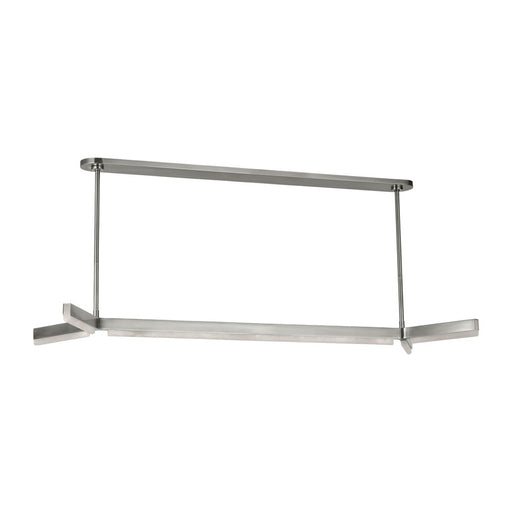 Visual Comfort Modern Linea 5 Light 54.6" Chandelier, NK