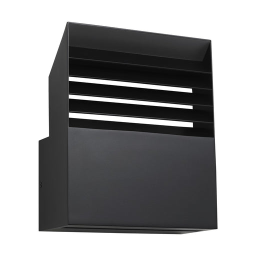 Visual Comfort Modern Lamel 9" Outdoor Wall Lantern, Outdoor BK