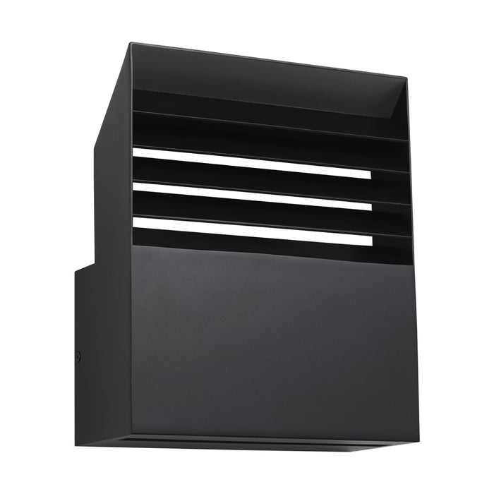 Visual Comfort Modern Lamel 9" Outdoor Wall Lantern, Outdoor BK