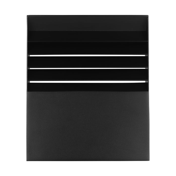 Visual Comfort Modern Lamel 9" Outdoor Wall Lantern, Outdoor BK