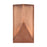 Visual Comfort Modern Punto 9" Outdoor Wall Lantern, Copper