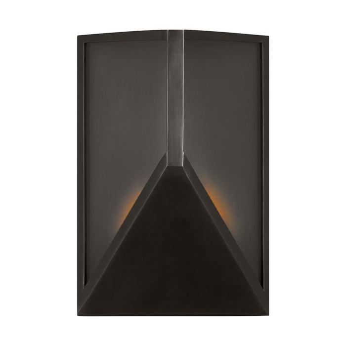 Visual Comfort Modern Punto 7" Outdoor Wall Lantern, BZ
