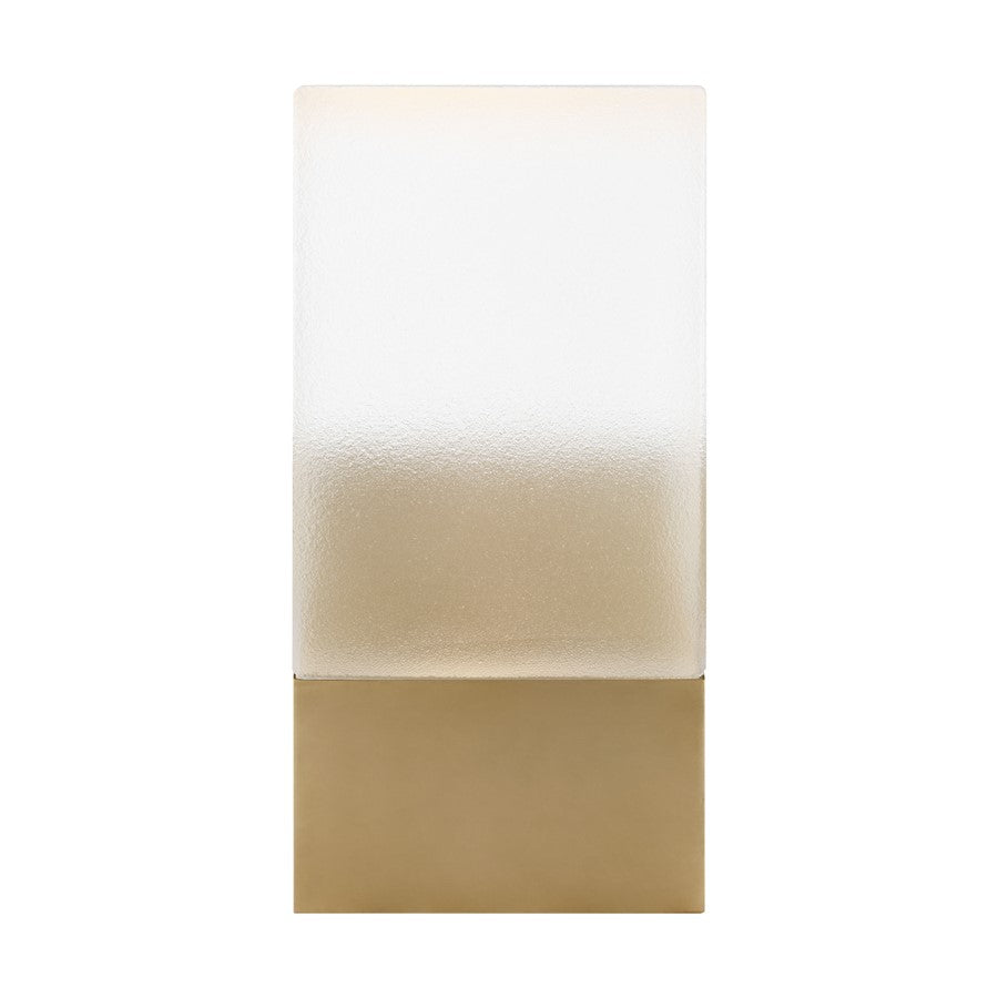 Visual Comfort Modern Pezzo 10" Rechargeable Table Lamp, Brass - KWTB60327HABCE