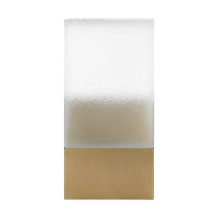 Visual Comfort Modern Pezzo 10" Rechargeable Table Lamp, Brass