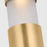 Visual Comfort Modern Miguel 7.5" Rechargeable Table Lamp, Brass