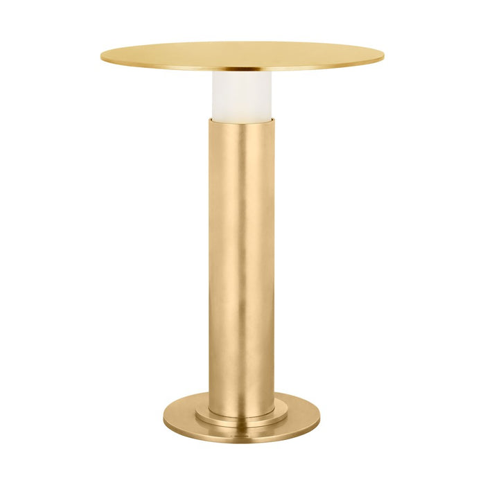 Visual Comfort Modern Miguel 7.5" Rechargeable Table Lamp, Brass