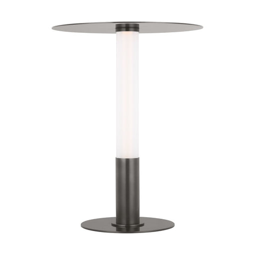 Visual Comfort Modern Miguel 16" Rechargeable Table Lamp, BZ - KWTB61627BZ