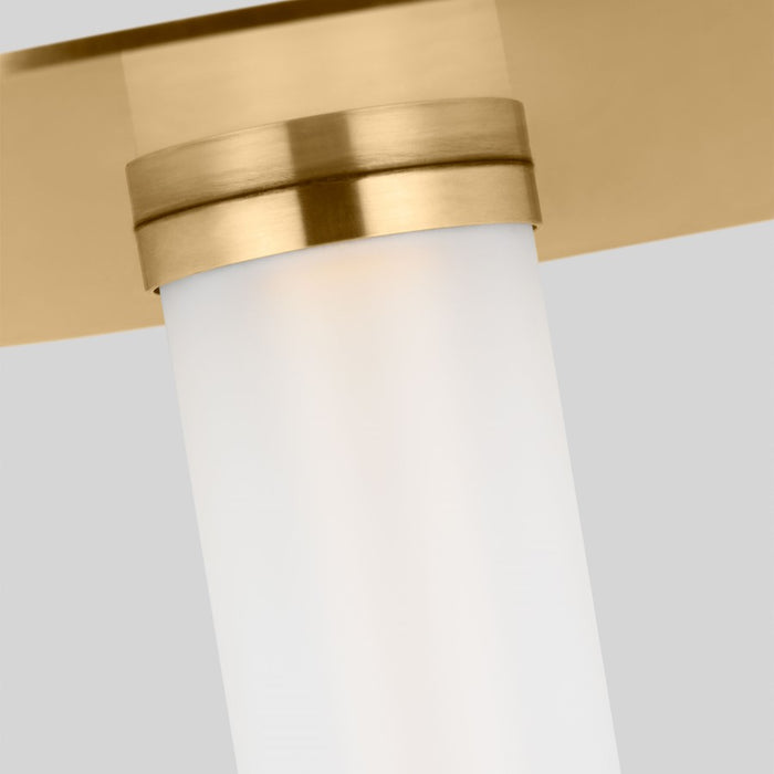 Visual Comfort Modern Miguel 16" Rechargeable Table Lamp, Brass