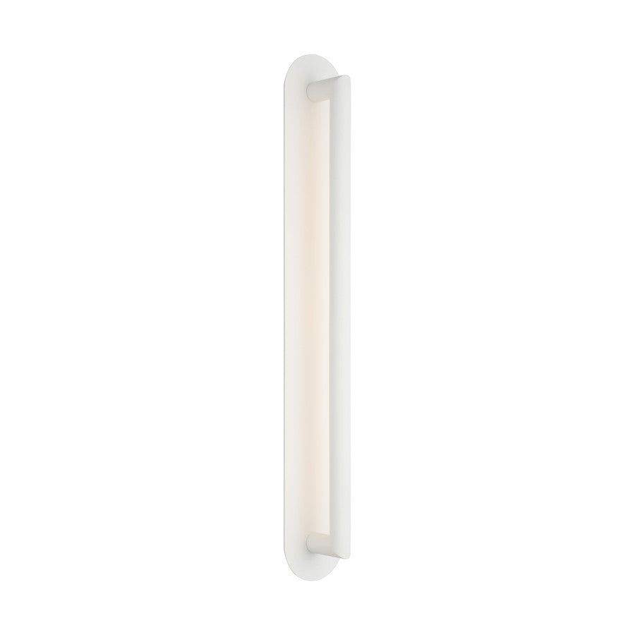 Visual Comfort Modern Kelly Wearstler Fielle 23" LED Sconce, WH - KWWS21727W