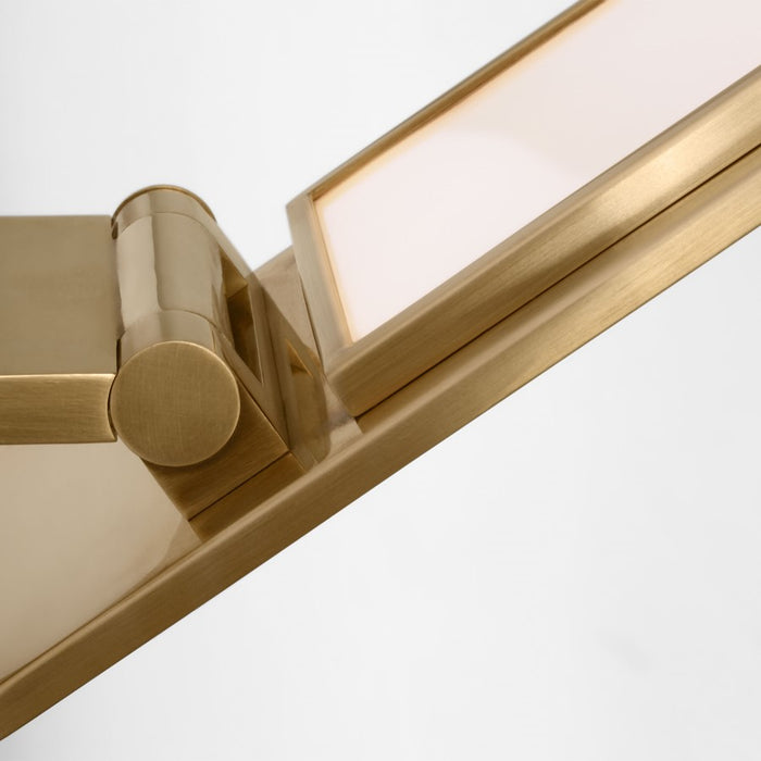 Visual Comfort Modern Angolo 1 Light 11" Sconce, Brass