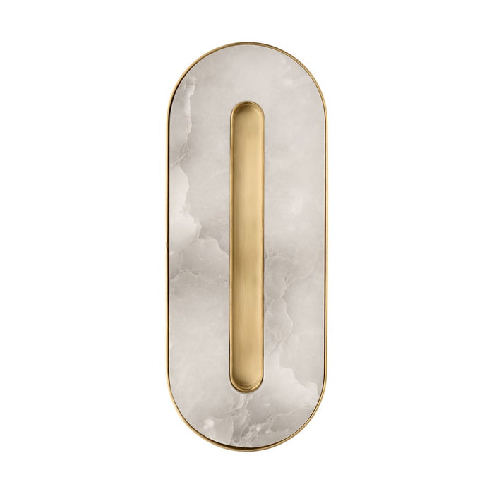 Visual Comfort Modern Wyllis 1 Light 12" Sconce, Brass