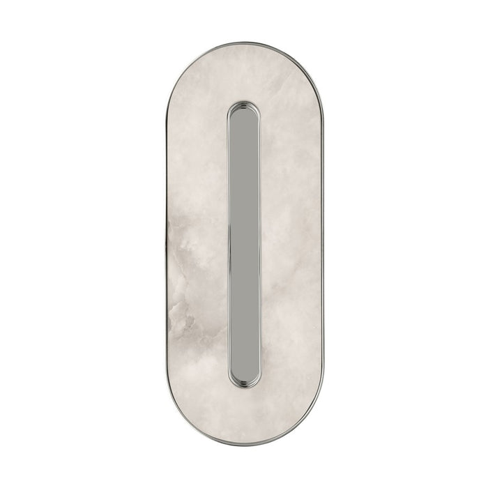 Visual Comfort Modern Wyllis 1 Light 12" Sconce, Pol Nickel