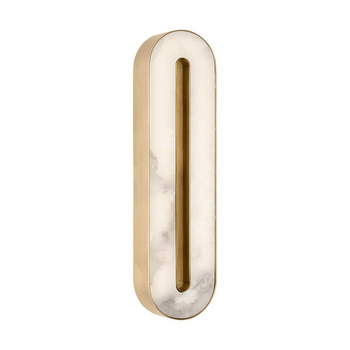 Visual Comfort Modern Wyllis 1 Light 18" Sconce, Brass