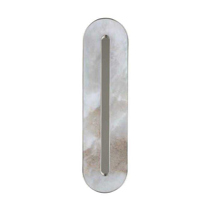 Visual Comfort Modern Wyllis 1 Light 18" Sconce, Pol Nickel