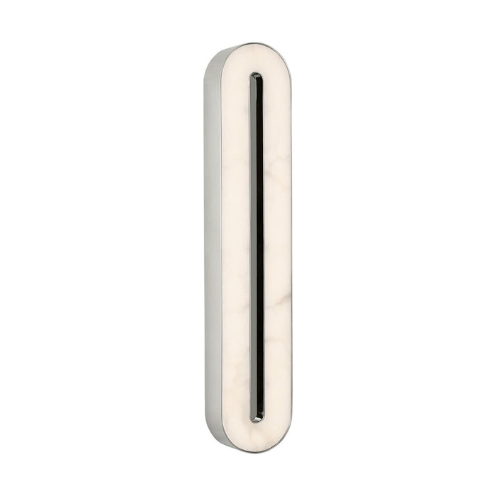 Visual Comfort Modern Wyllis 1 Light 24" Sconce, Pol Nickel