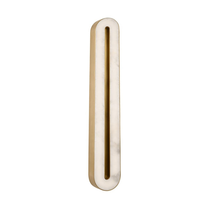 Visual Comfort Modern Wyllis 1 Light 30" Sconce, Brass
