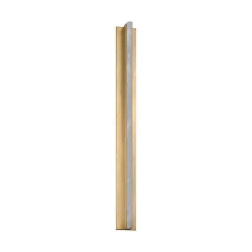Visual Comfort Modern Linea 1 Light 32" Sconce, Brass
