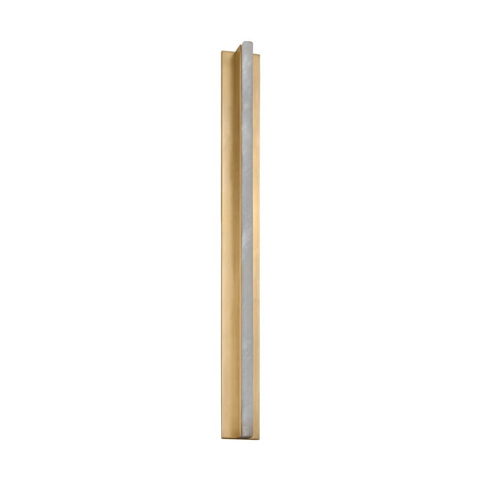 Visual Comfort Modern Linea 1 Light 32" Sconce, Brass