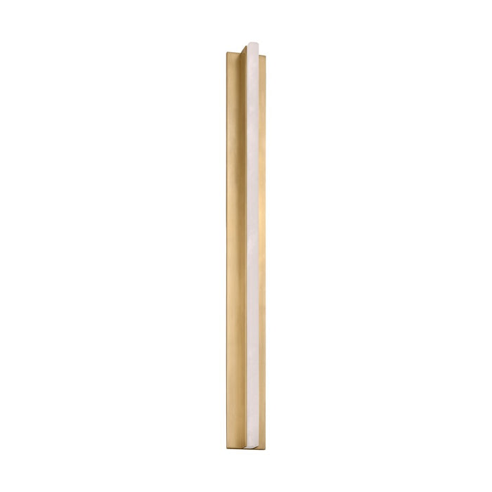 Visual Comfort Modern Linea 1 Light 32" Sconce, Brass