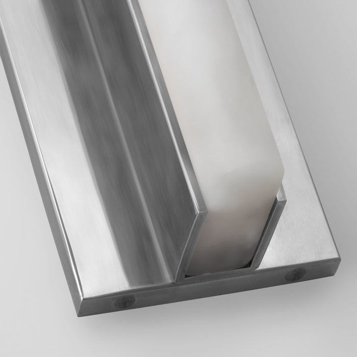 Visual Comfort Modern Linea 1 Light 25" Sconce, Antique Nickel