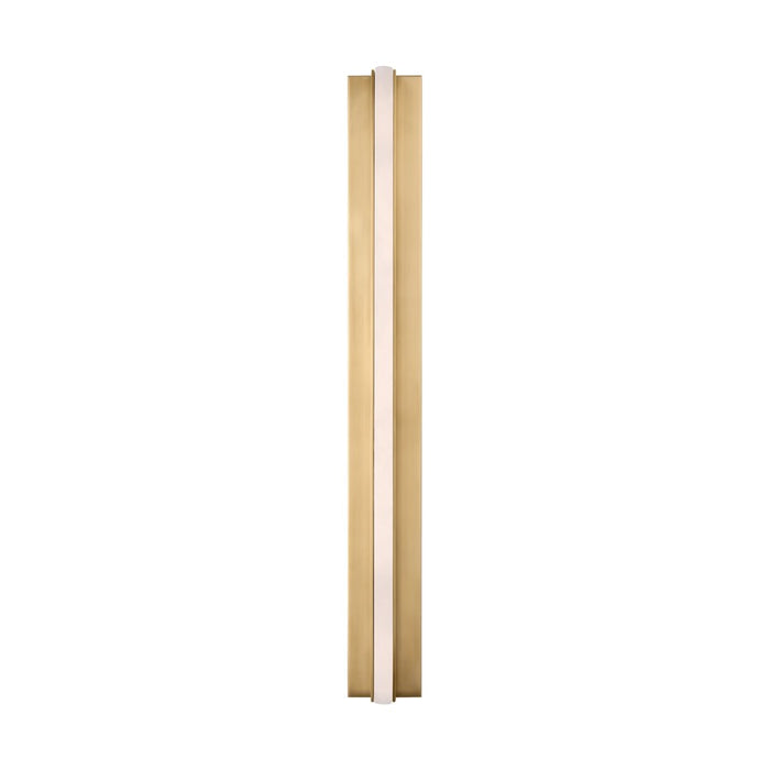 Visual Comfort Modern Linea 1 Light 25" Sconce, Brass - KWWS71027HABALB
