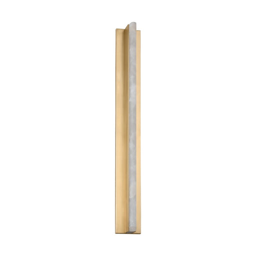 Visual Comfort Modern Linea 1 Light 25" Sconce, Brass