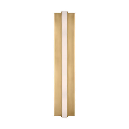 Visual Comfort Modern Linea 1 Light 15" Sconce, Brass - KWWS71127HABALB