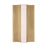 Visual Comfort Modern Linea 1 Light 5" Sconce, Brass - KWWS71227HABALB